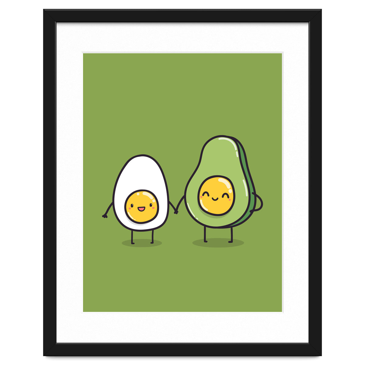 Egg Avocado best friends