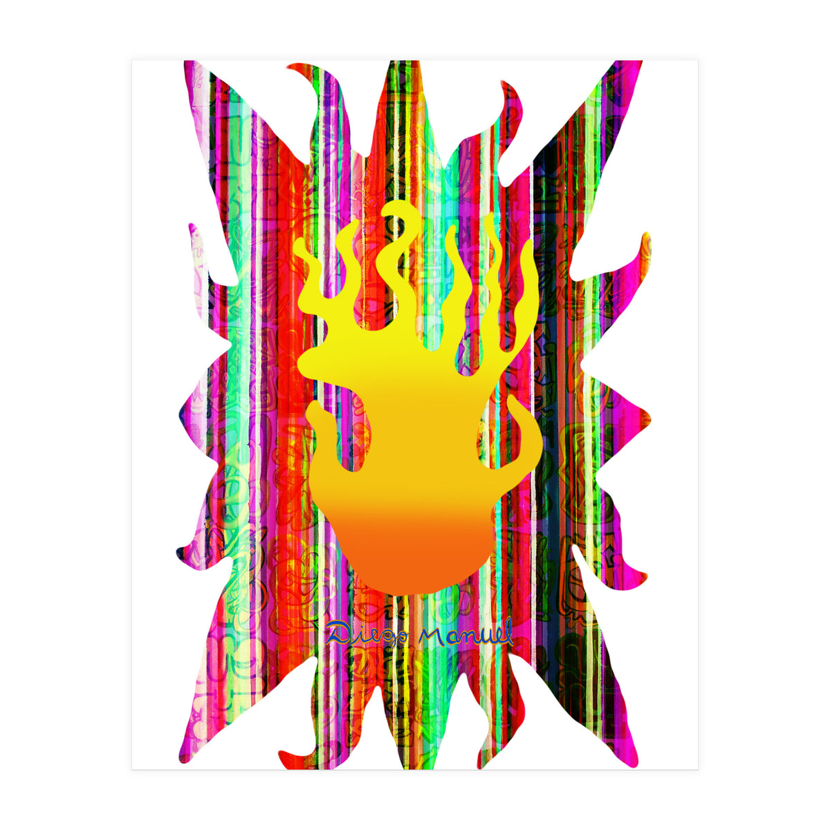Fuego 16 Copia (Print Only)