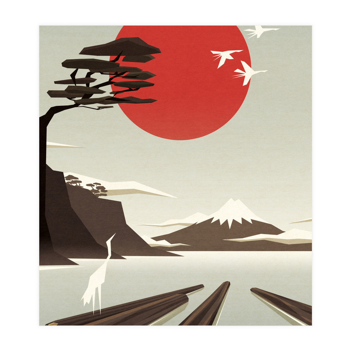 3 Vacant Logs (Print Only)