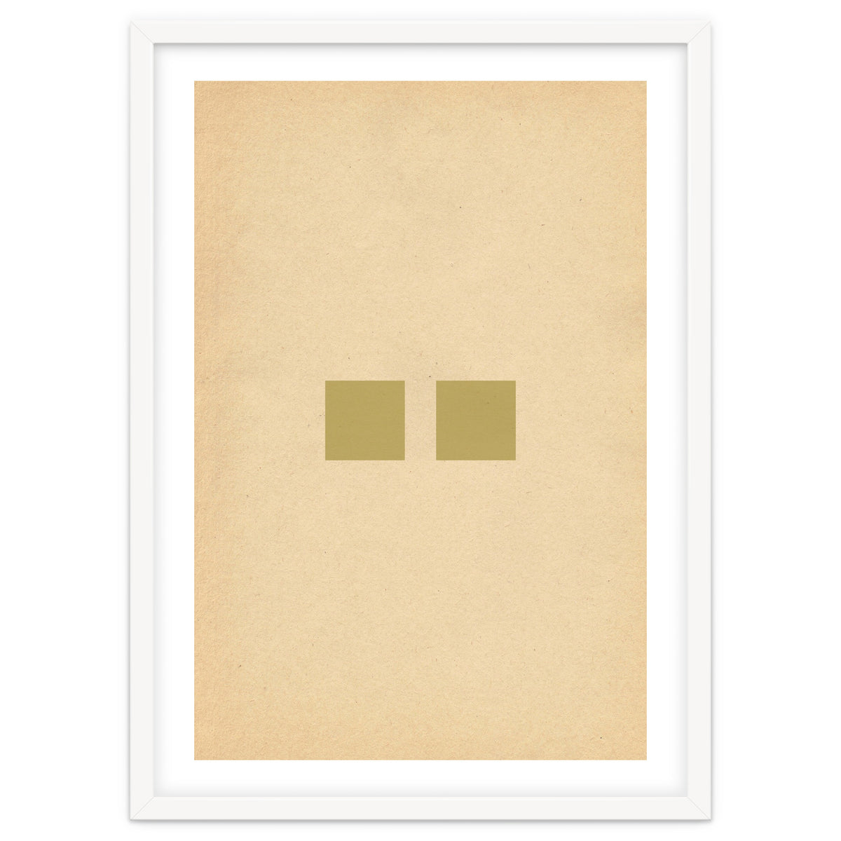 Minimalist green squares