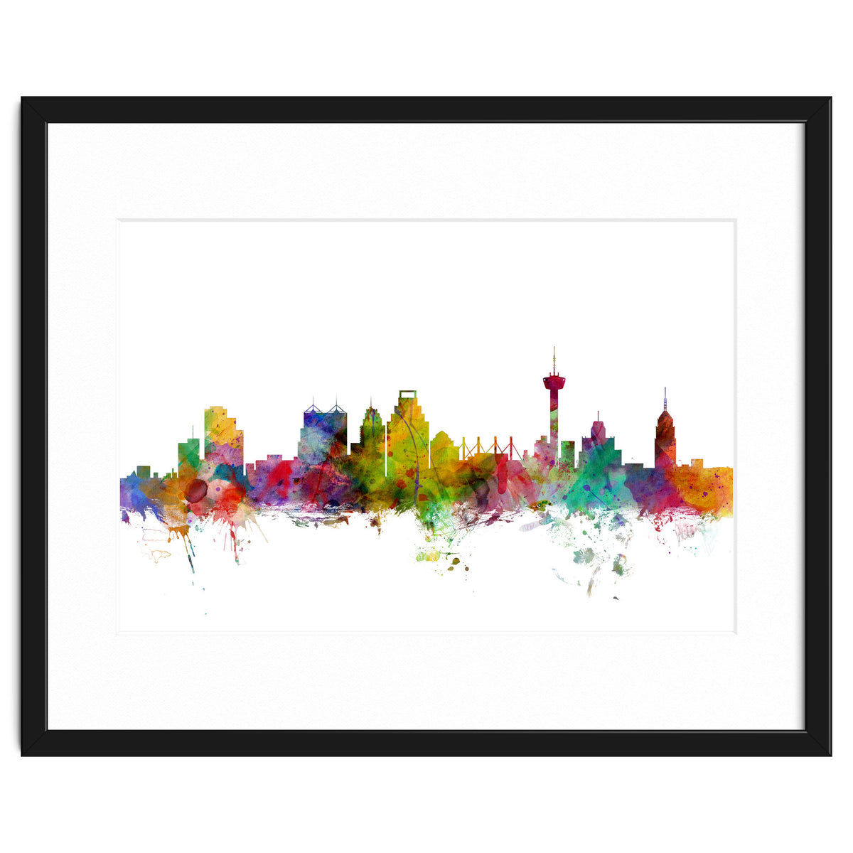 San Antonio Texas Skyline