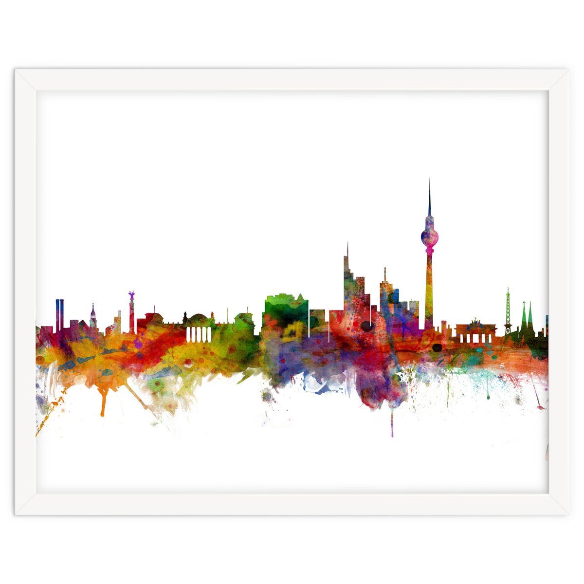 Berlin Germany Skyline