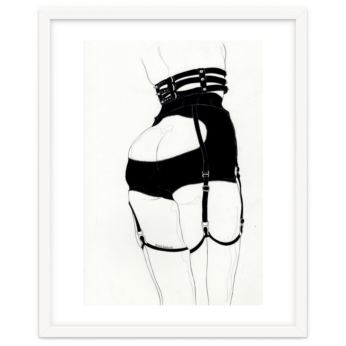 Leg Sketch Eight (creepyyeha)