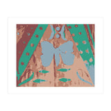 Butterfly Flower Array Art (Print Only) thumbnail
