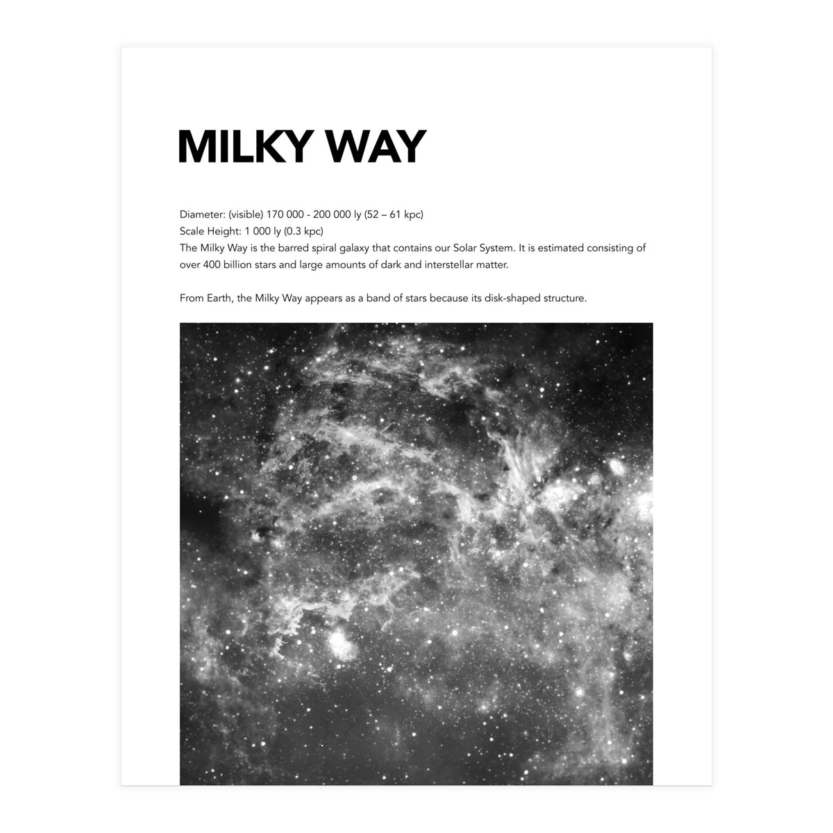 MILKY WAY (Print Only)