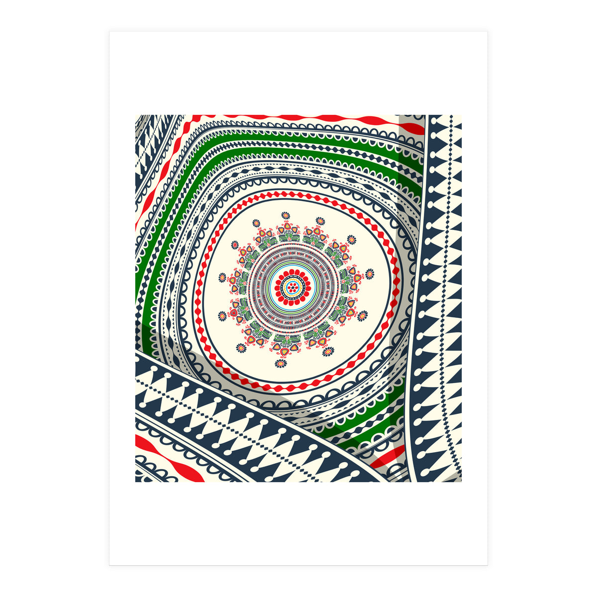 Romanian embroidery background 12 (Print Only)