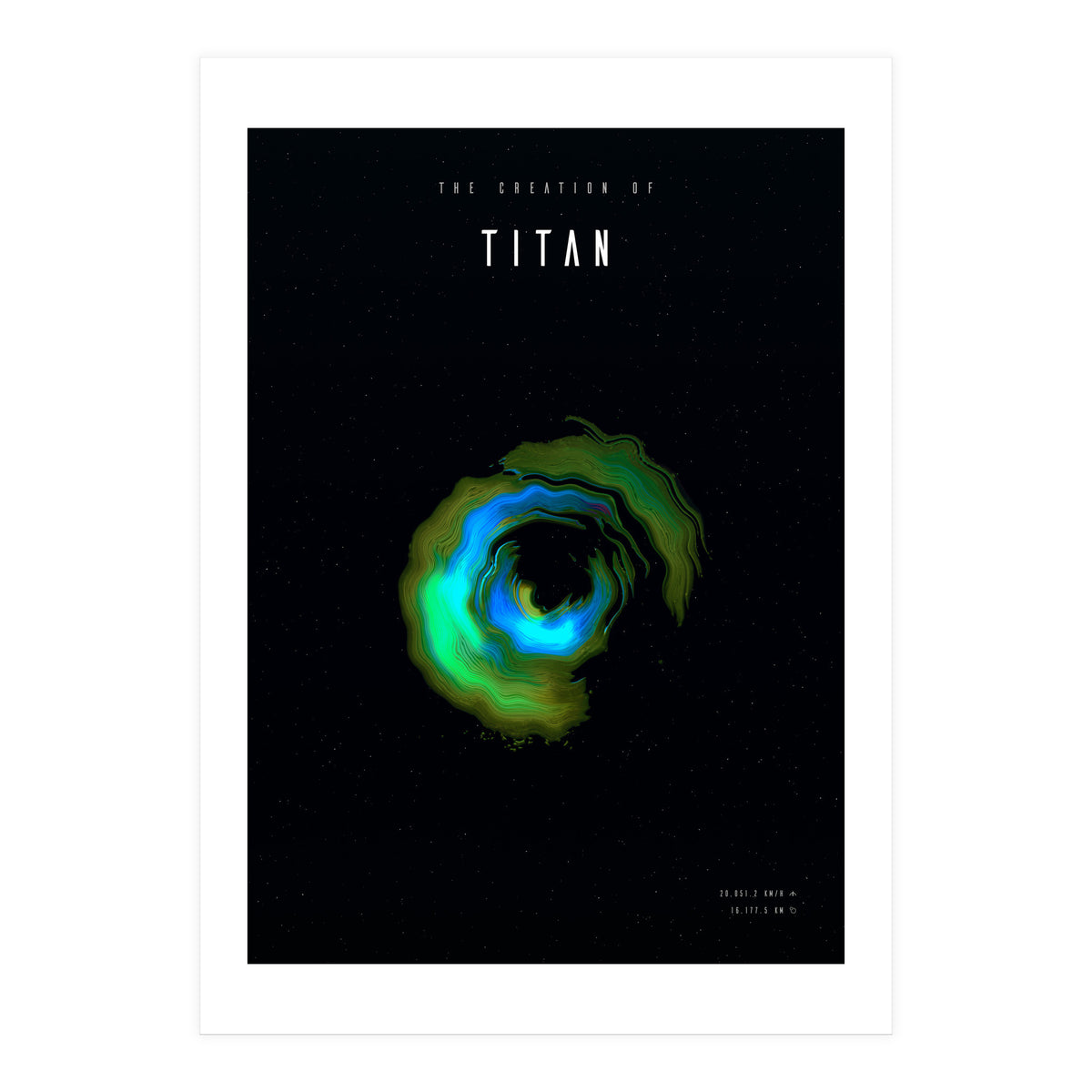 The Creation of Titan (Print Only)