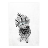 Indian Pug (Print Only) thumbnail