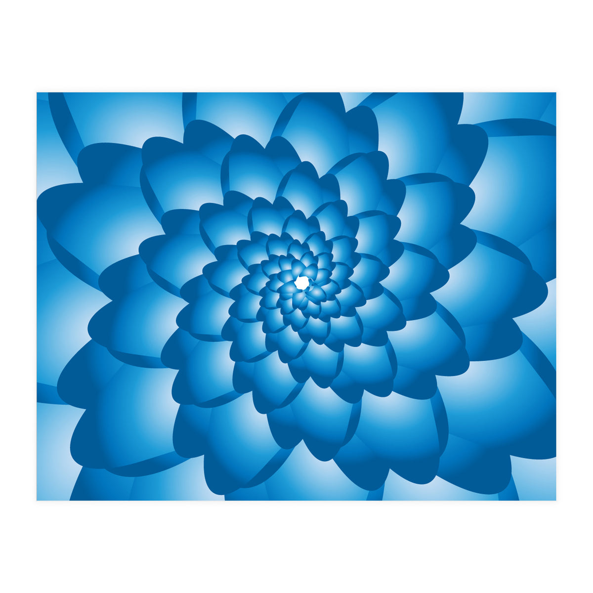 Flower Swirl Pattern (Print Only)