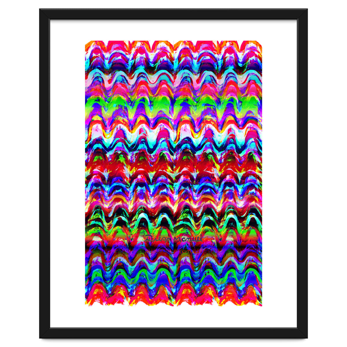 Pop abstract color full