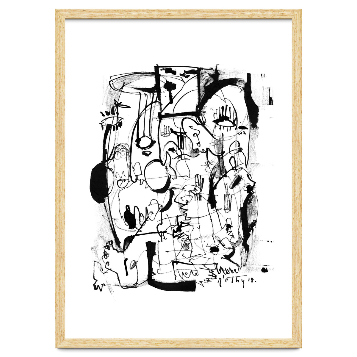 Inside The Mind - b&w