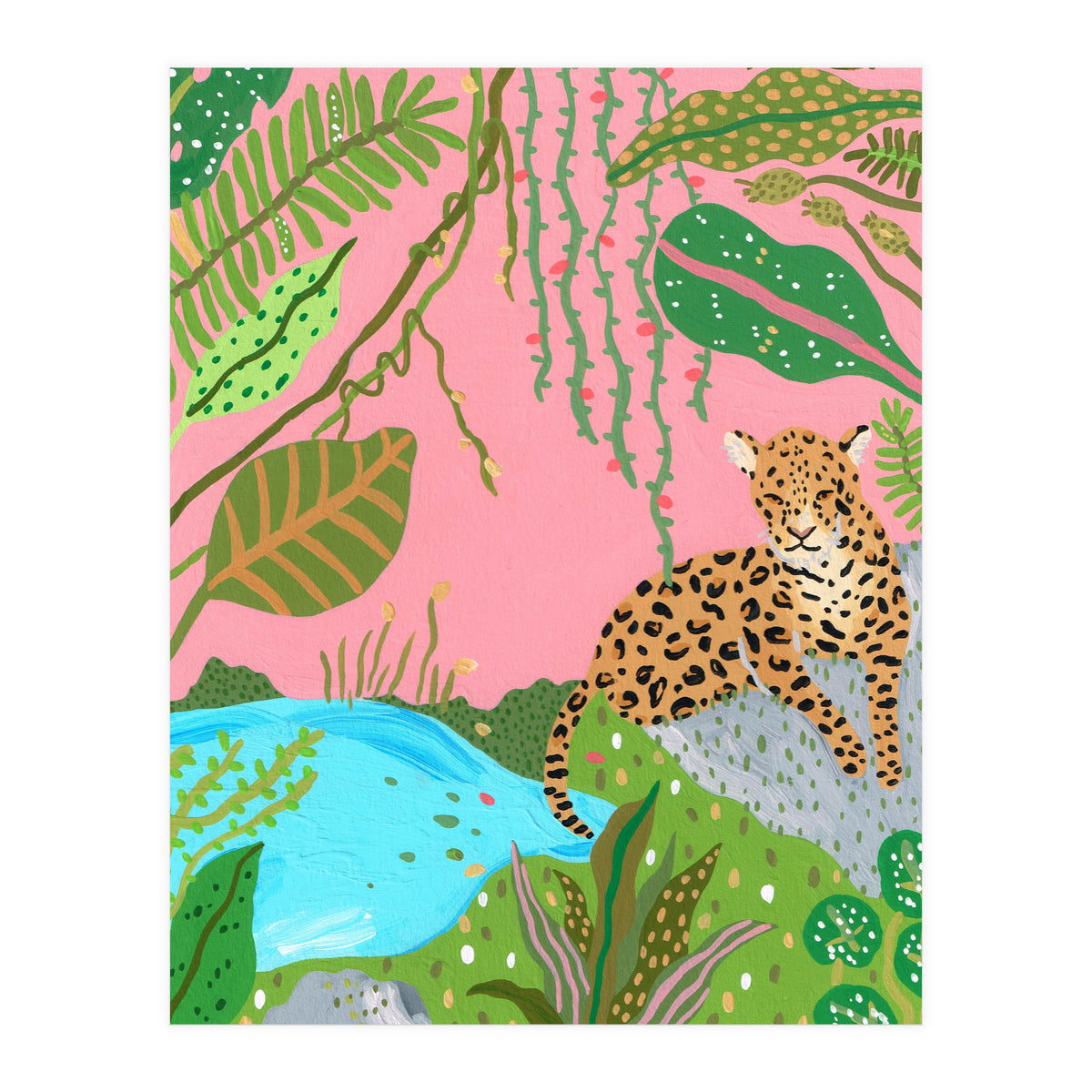 Tigress Of The Jungle (Print Only)