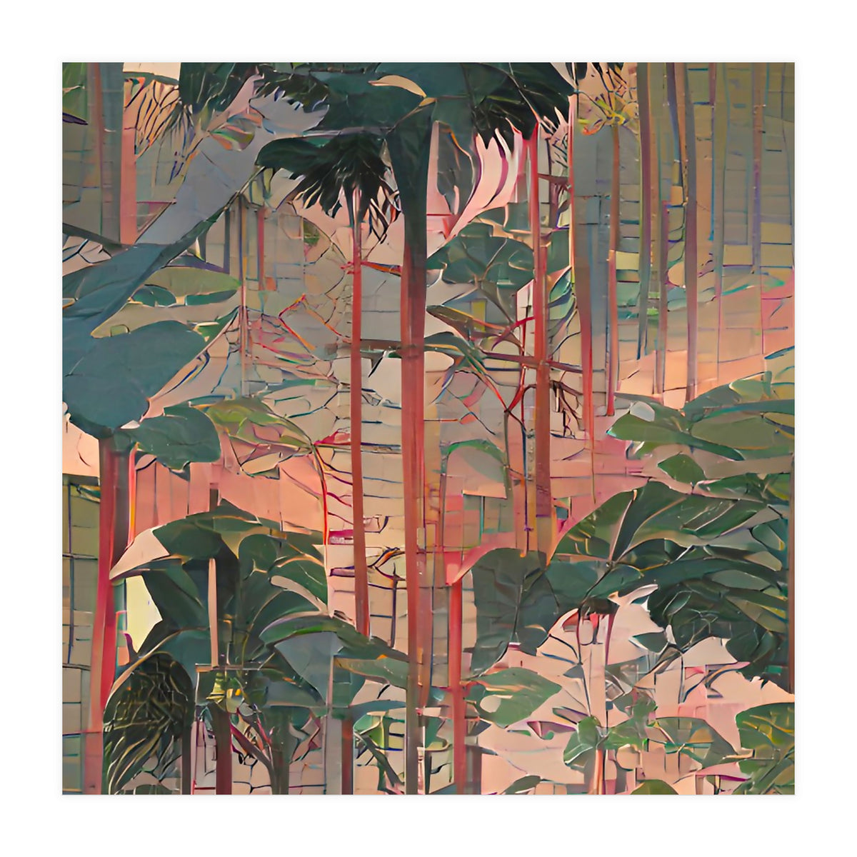 TROPICAL FOREST no2-A - UKIYO-e (Print Only)
