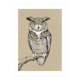 Great horned owl (Print Only) thumbnail