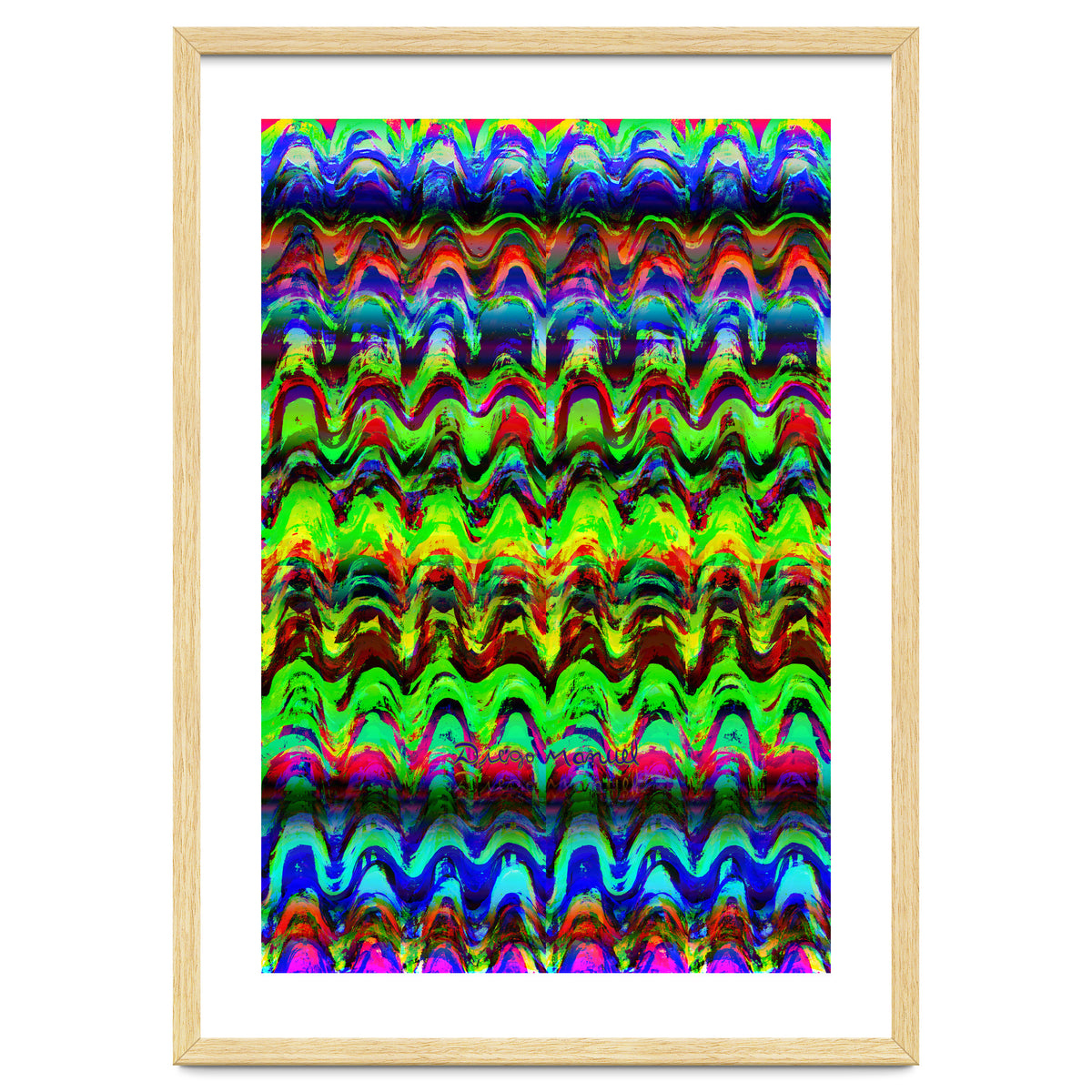 Pop abstract color full