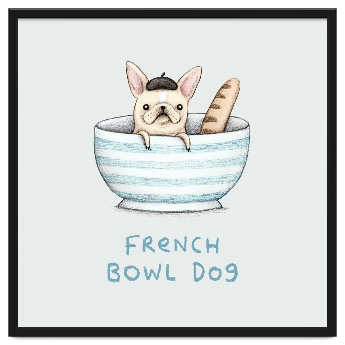 French Bowl Dog