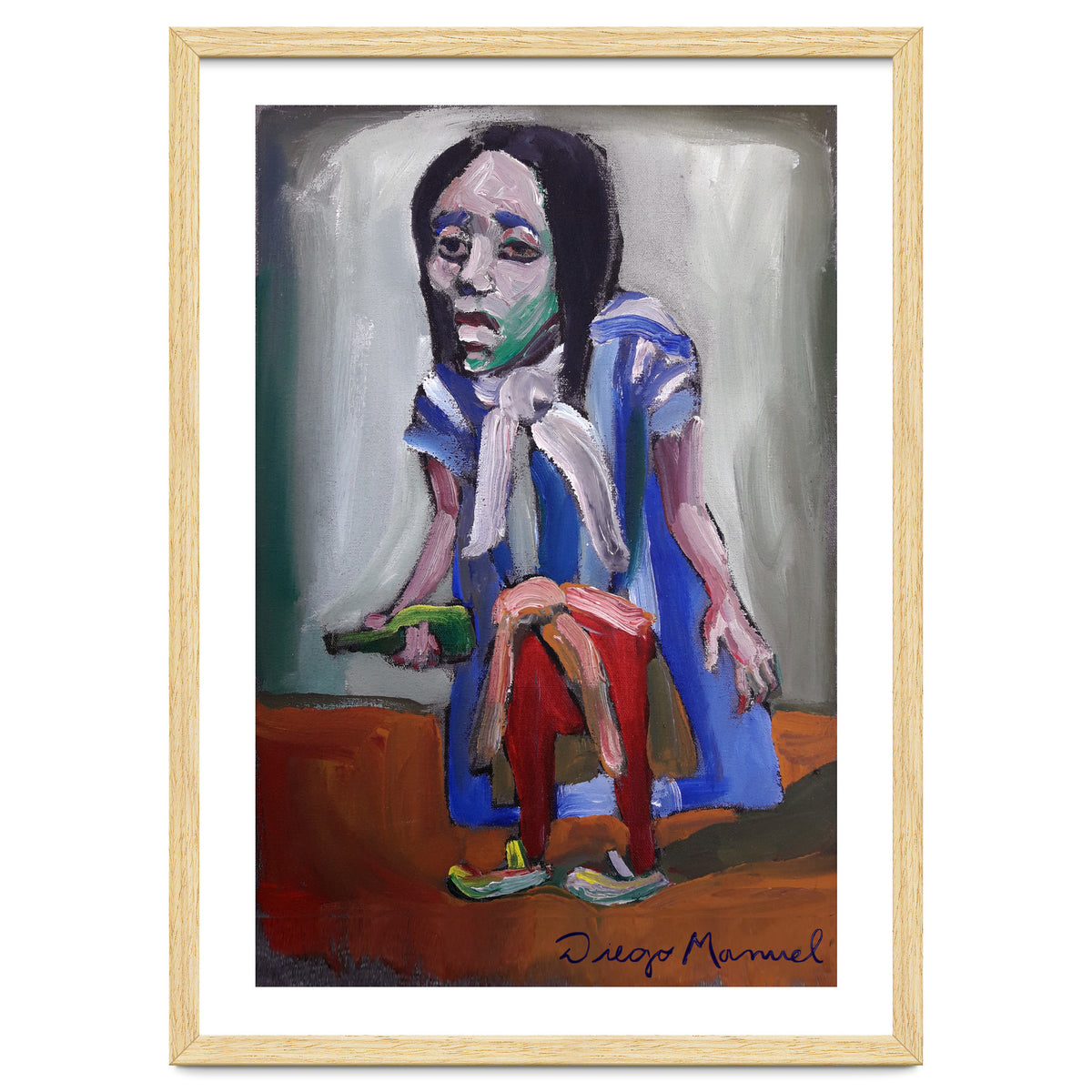 The fan, people from the neighborhood