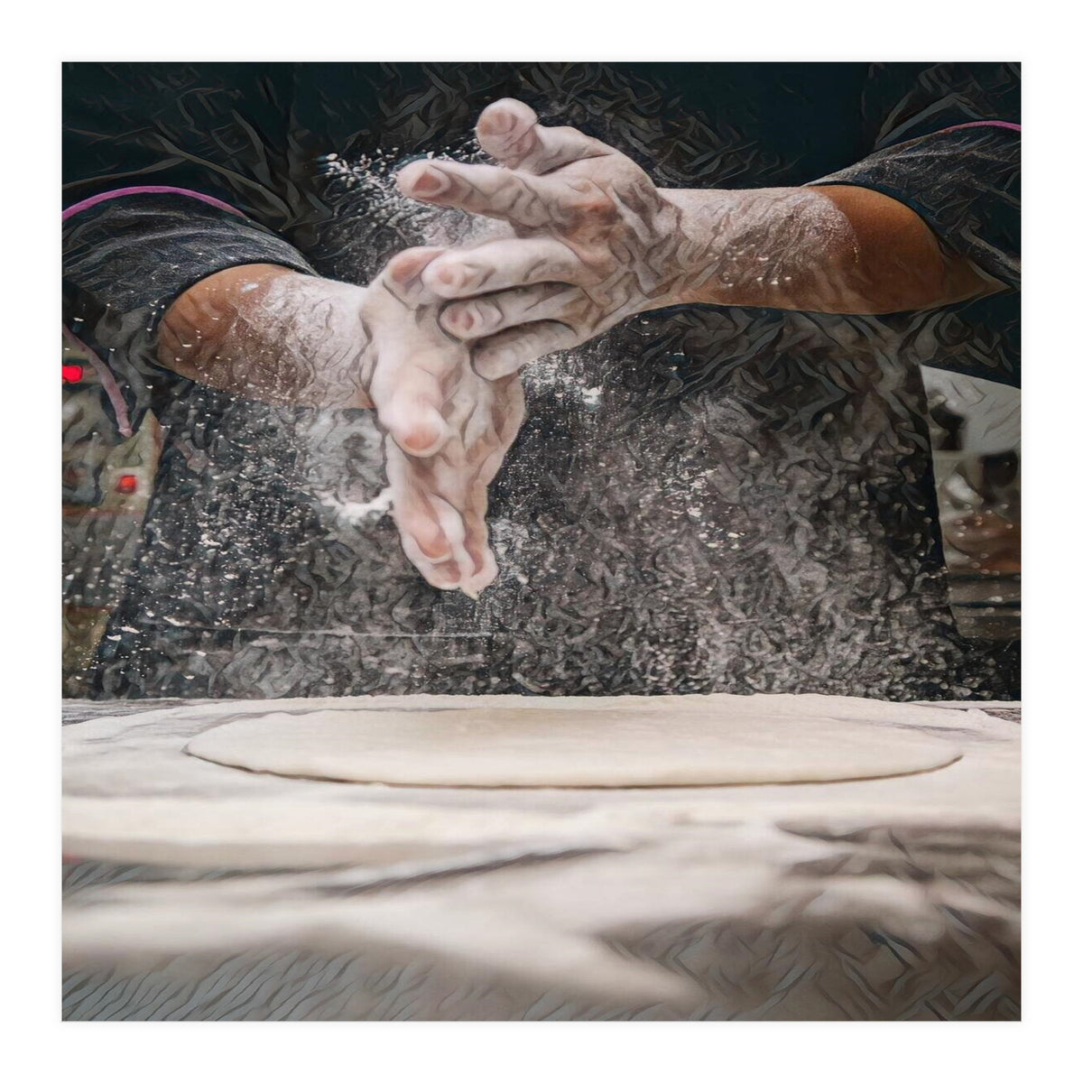 Let`s Make Pizza Bread (Print Only)