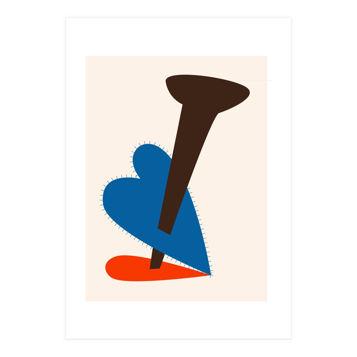 Blue Heart (Print Only)