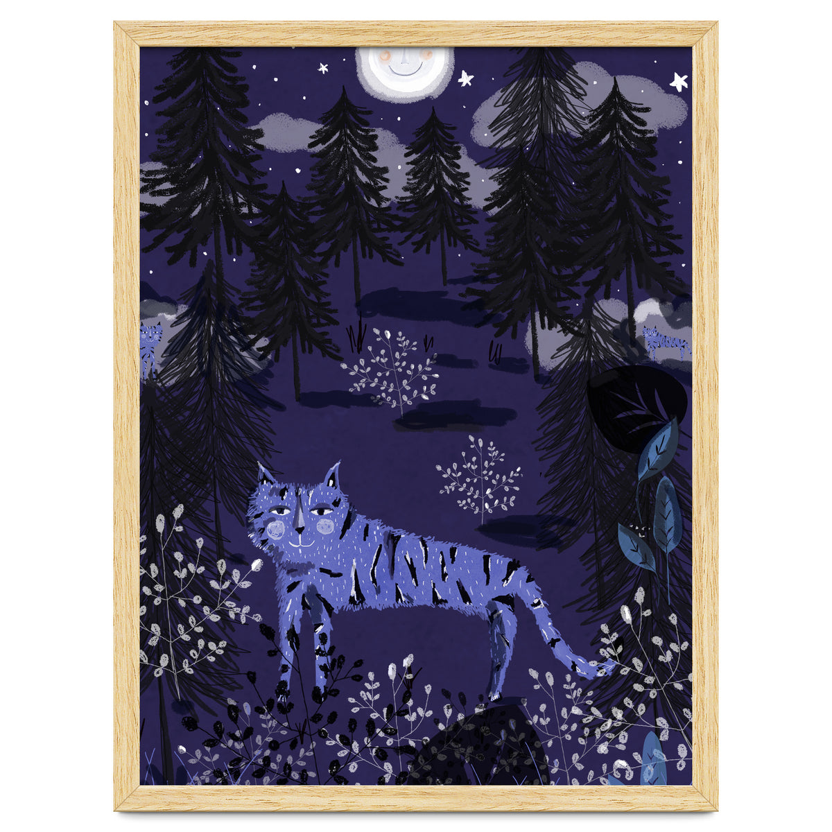 Night tigers  hide and seek