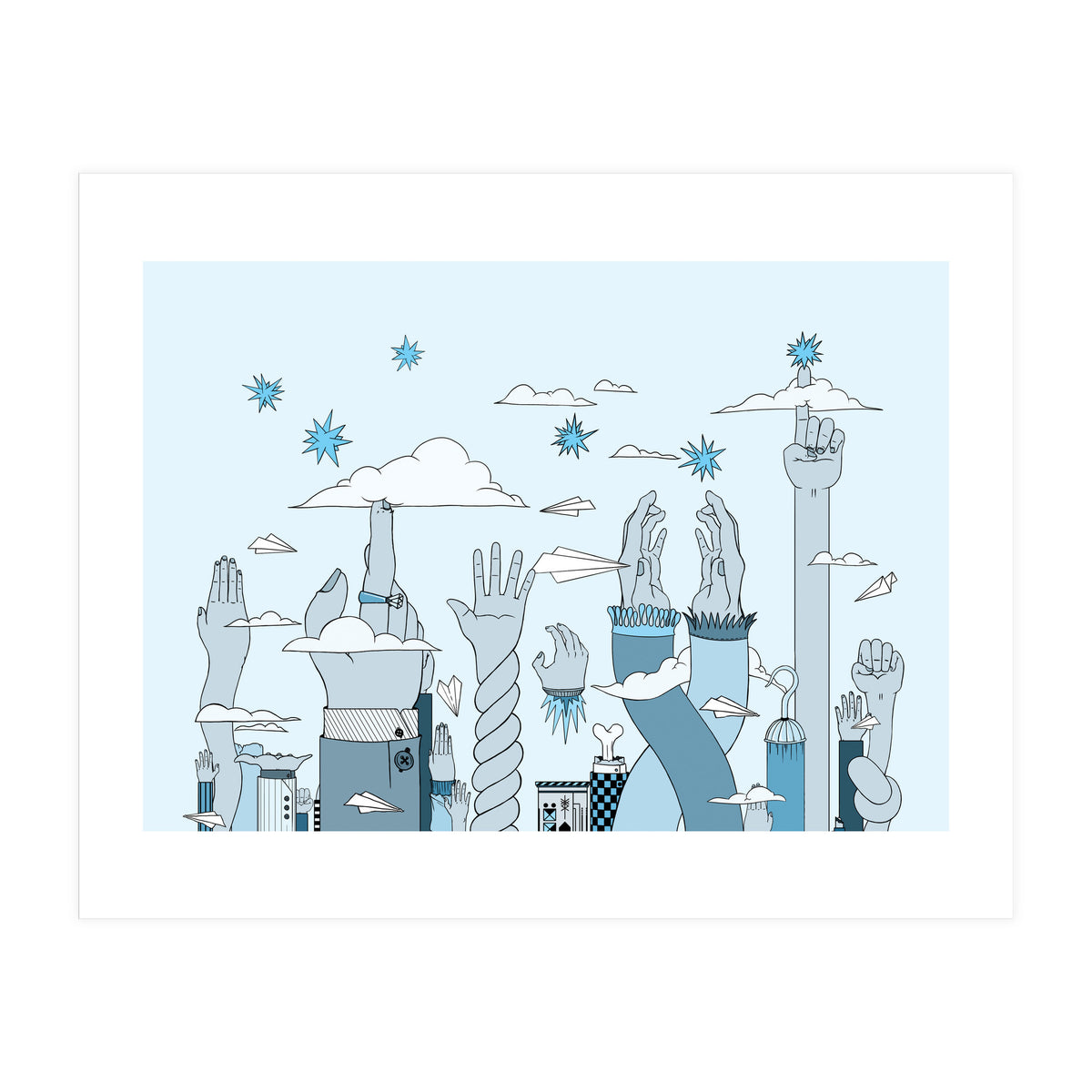 SKYSCRAPERS (Print Only)