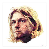 Kurt Cobain Low Poly (Print Only) thumbnail