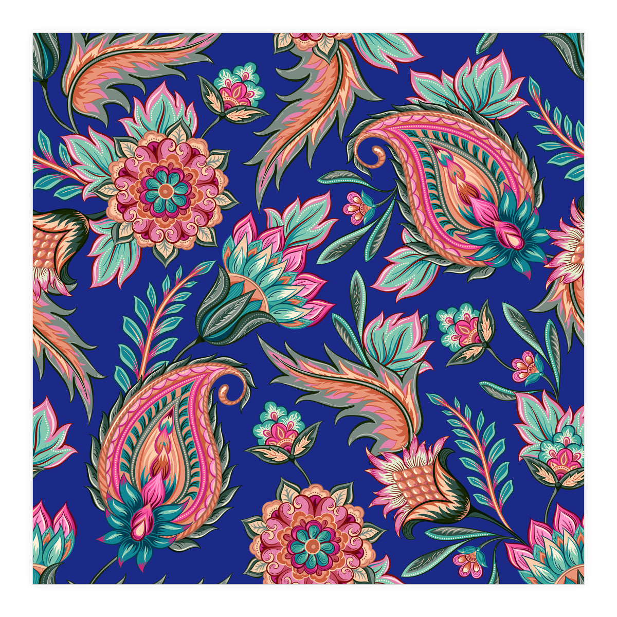 Chic Flowers (Print Only)