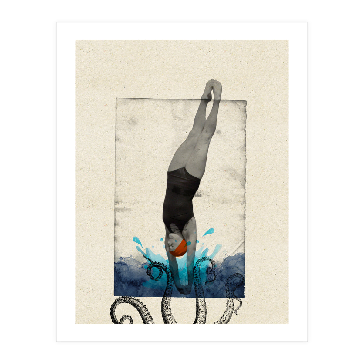 The Swimmer (Print Only)
