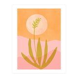 Desert Moon With Agave (Print Only) thumbnail