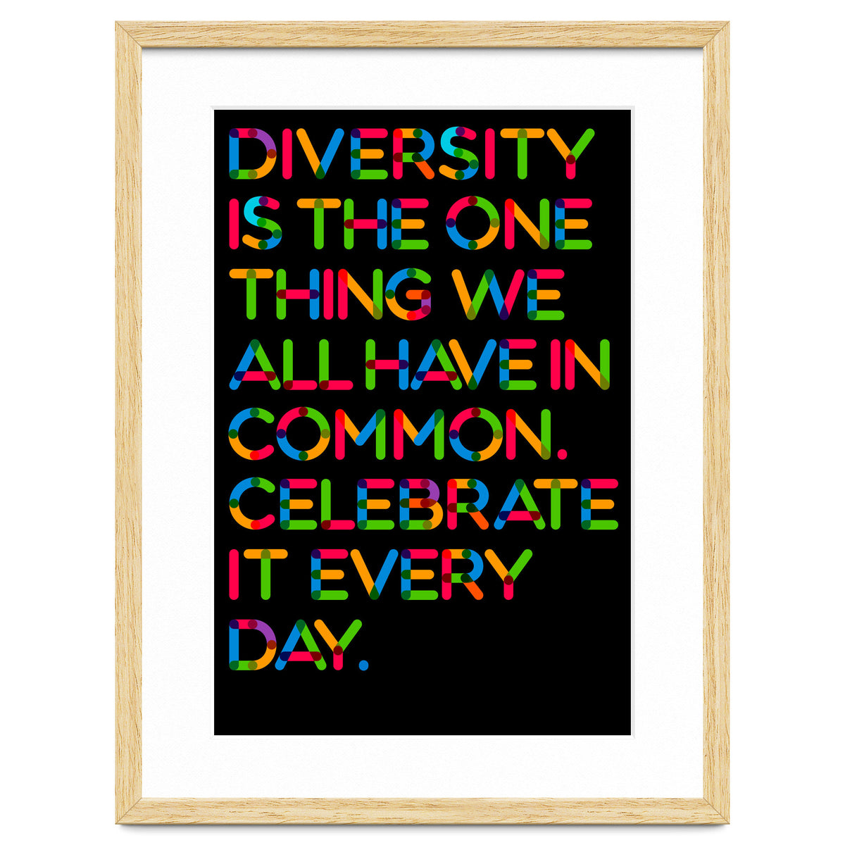 DIVERSITY (black Version)