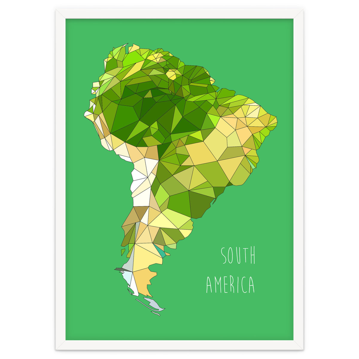 SOUTH AMERICA – Green