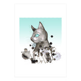 Wild grunge cat (Print Only) thumbnail