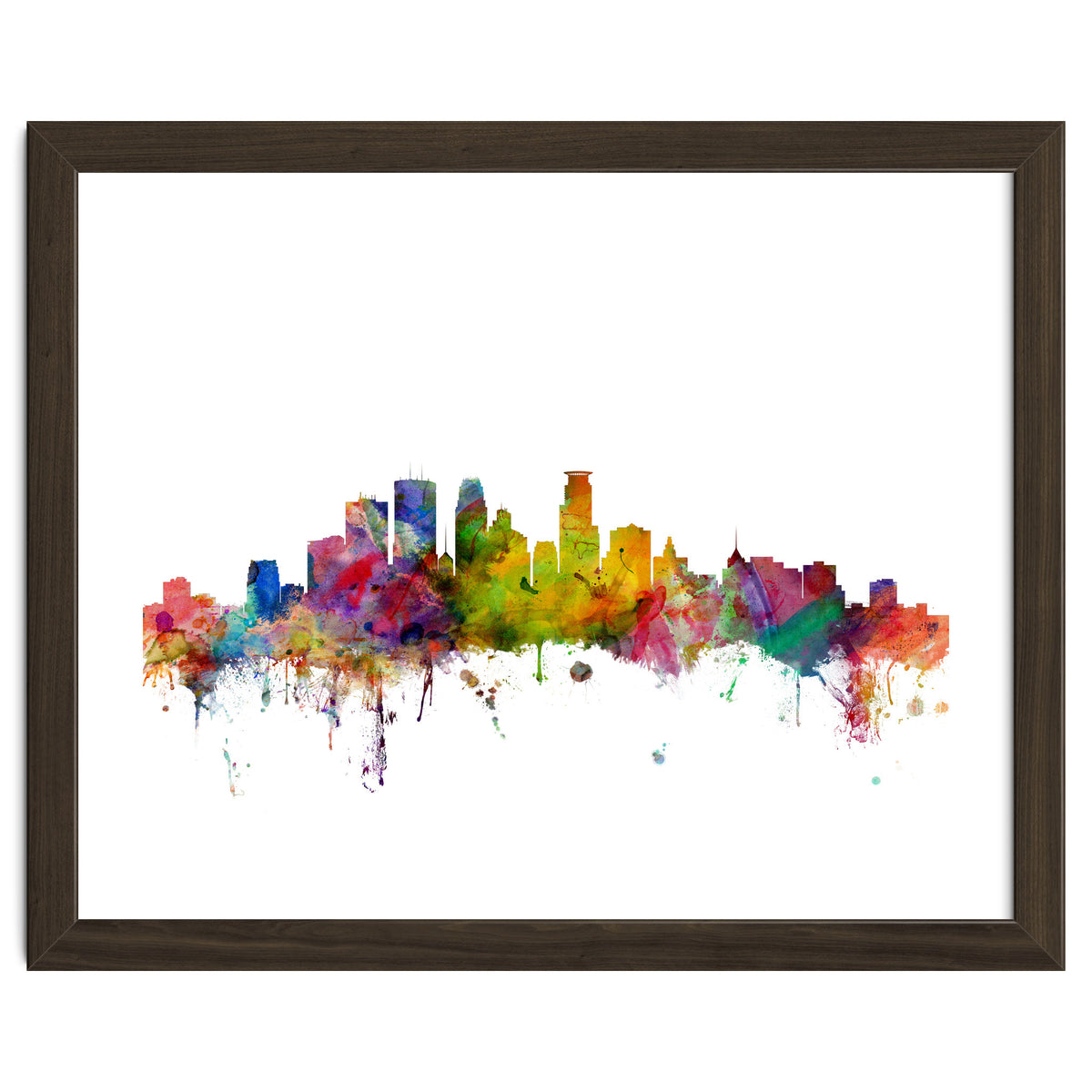 Minneapolis Minnesota Skyline