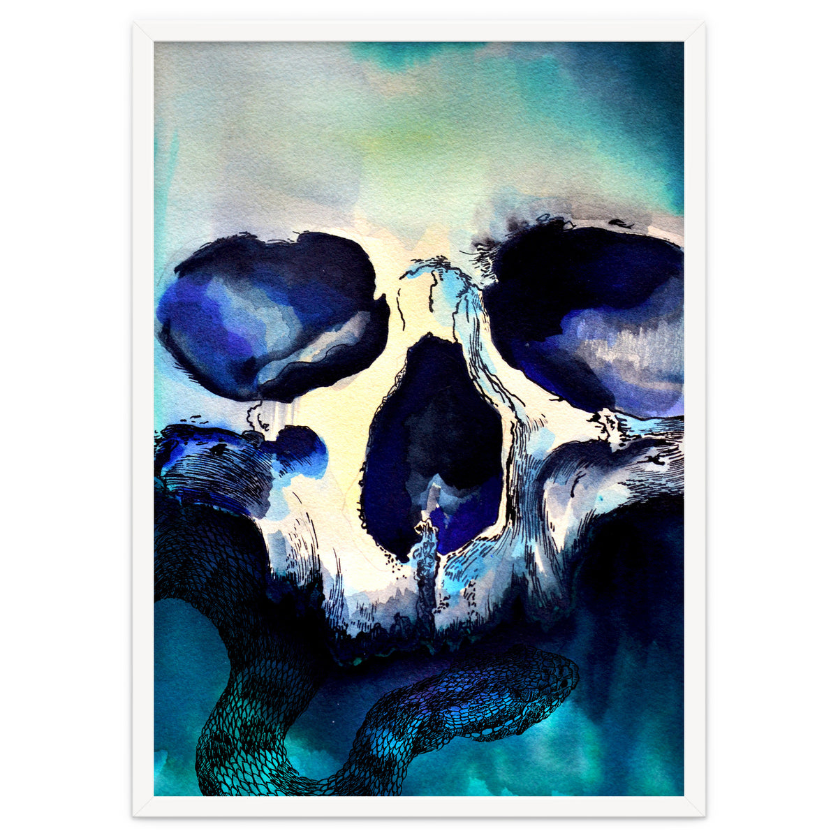 Blue Skull