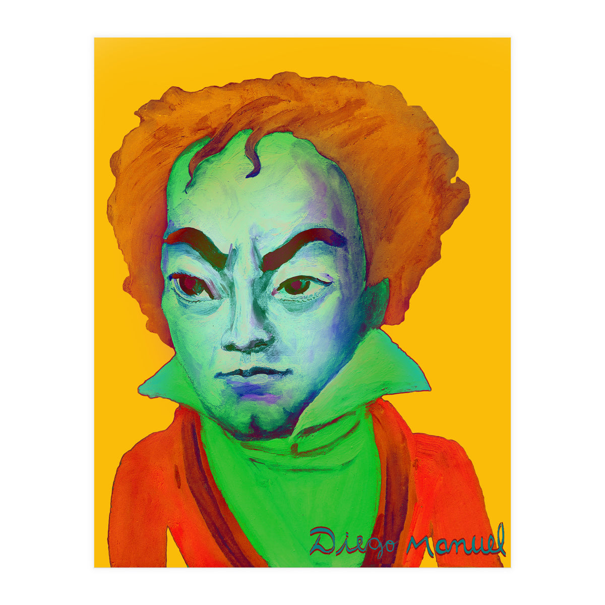 Beethoven Multicolor 2 (Print Only)