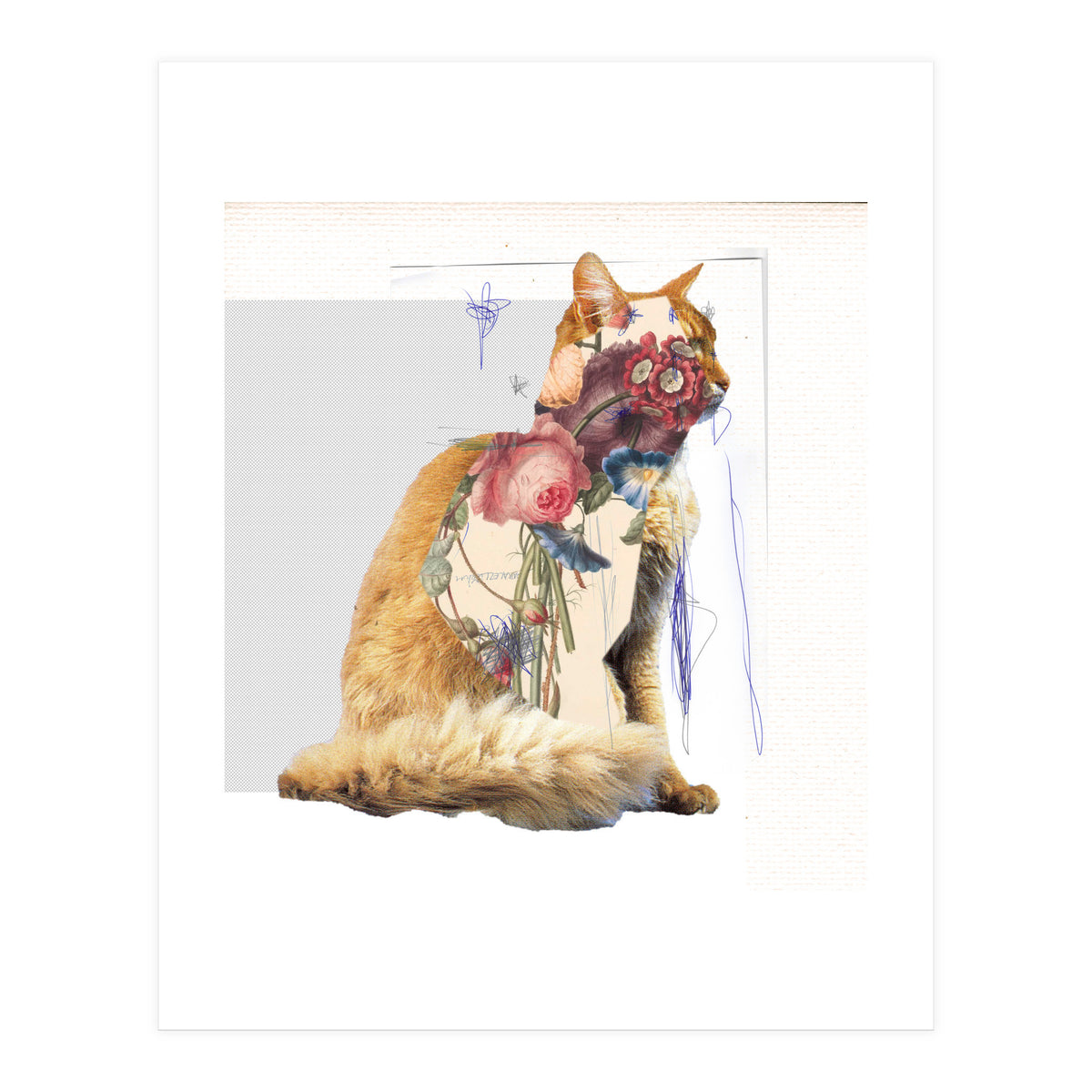 Flower Cat (Print Only)