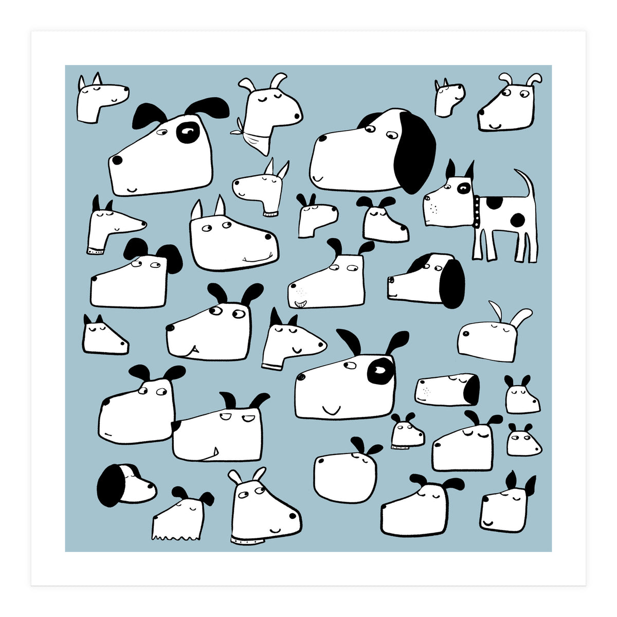 Many Dogs (Print Only)