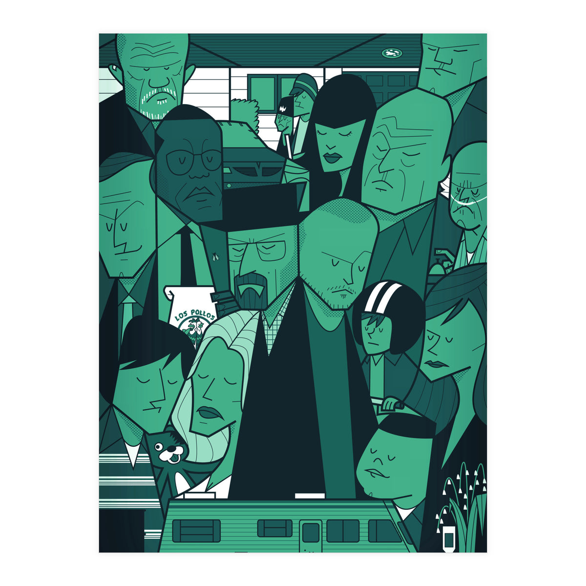 Breaking Bad Green (Print Only)