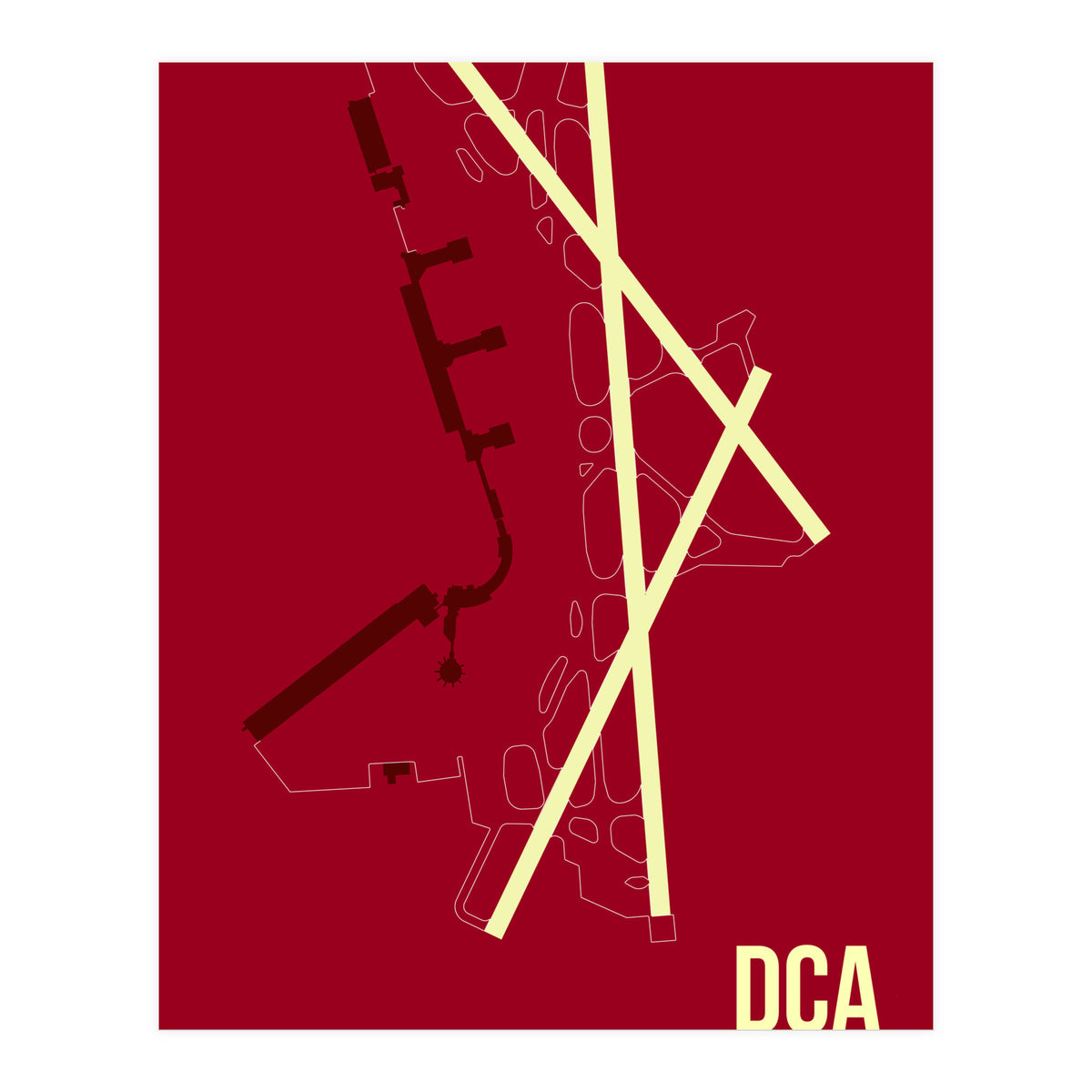 Washington Dca Layout (Print Only)