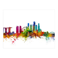 Singapore Skyline (Print Only)