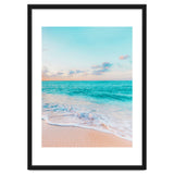 Ocean Bliss, Nature Landscape Sea Travel Tropical, Nordic Luxe Photography Pastel Island Digital thumbnail