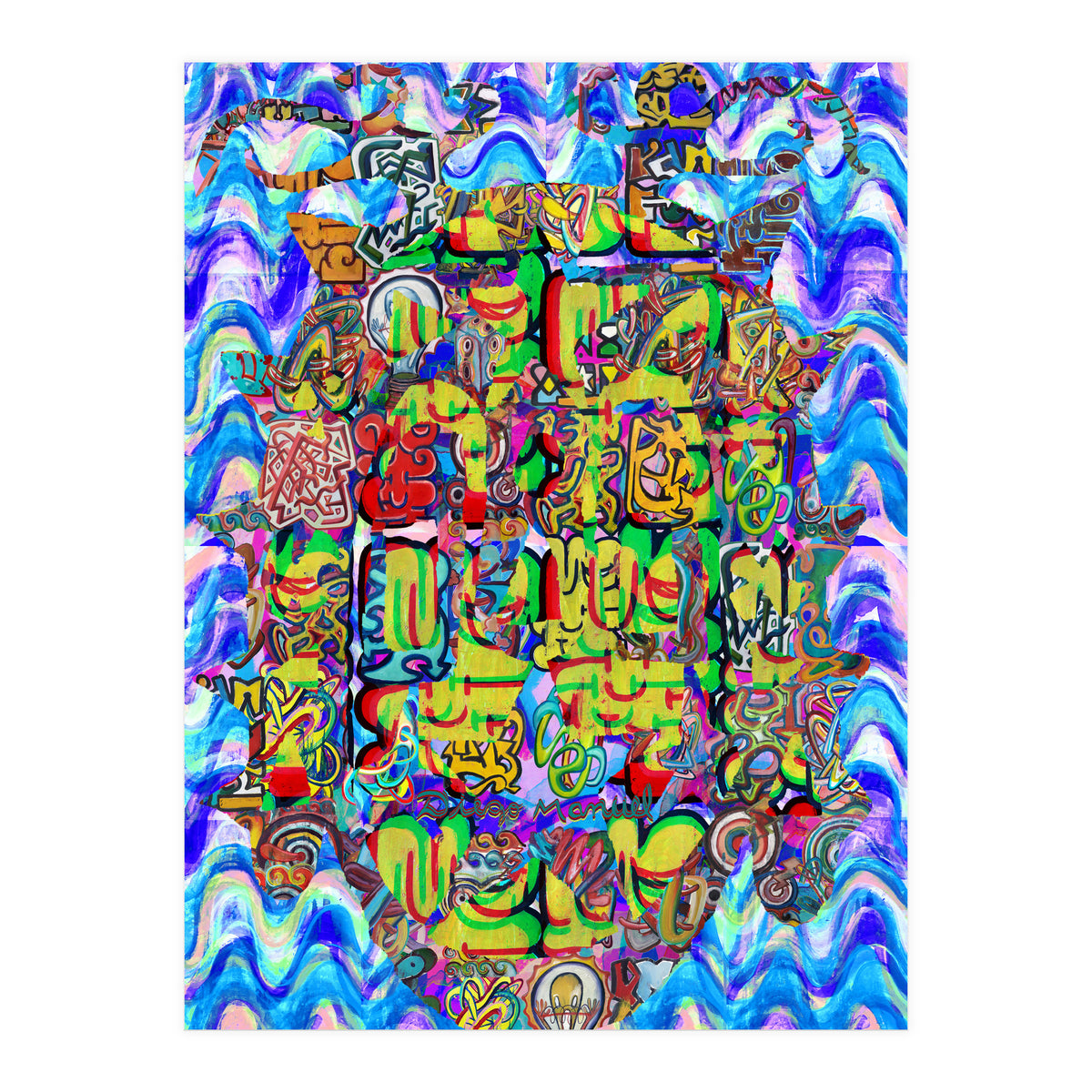 Graffiti Digital 10 (Print Only)