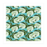 Summer Variegated Monstera | Rainforest Jungle botanical Plants Illustration | Boho Tropical Nature (Print Only) thumbnail
