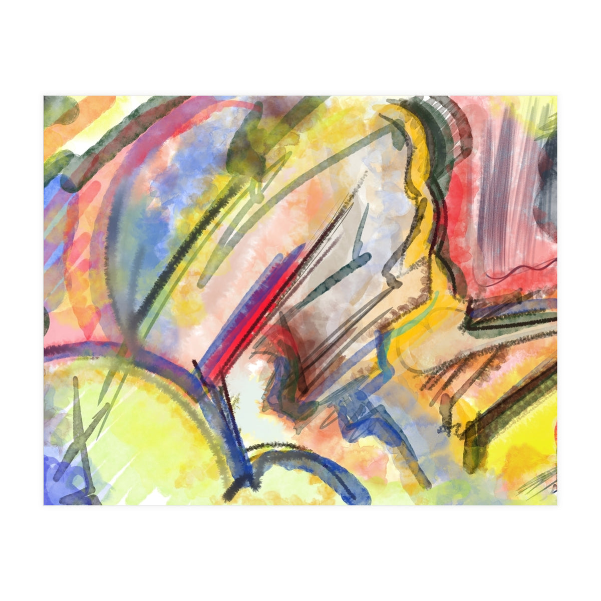 Aquarelando 1 (Print Only)