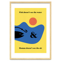 Fish - Water & Human - Air