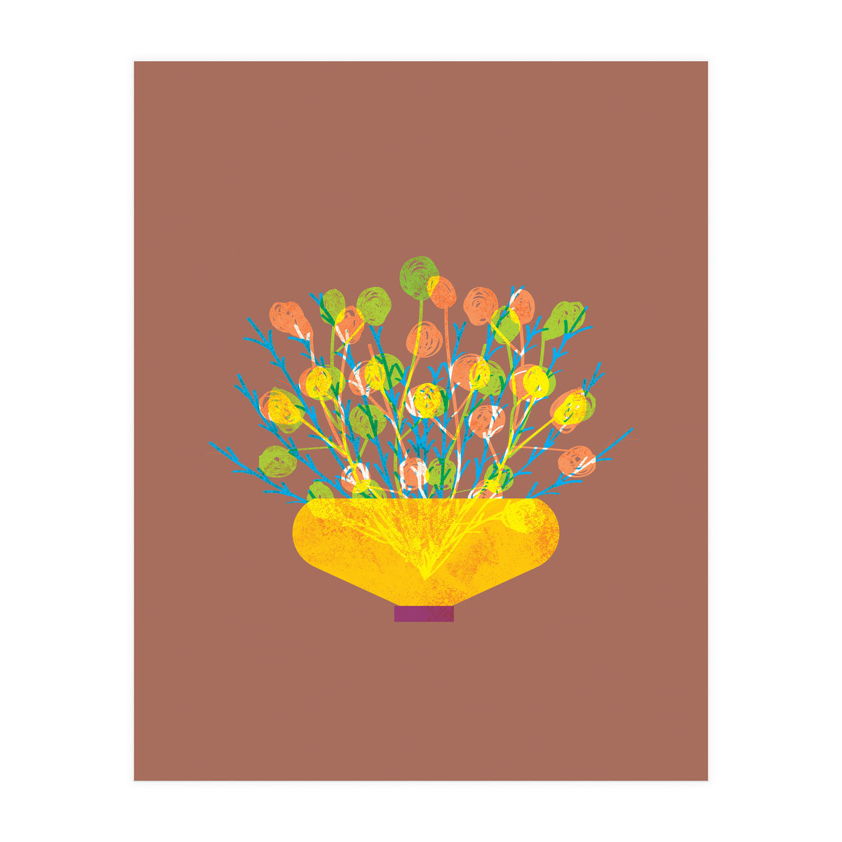 Flower pot IV (Print Only)
