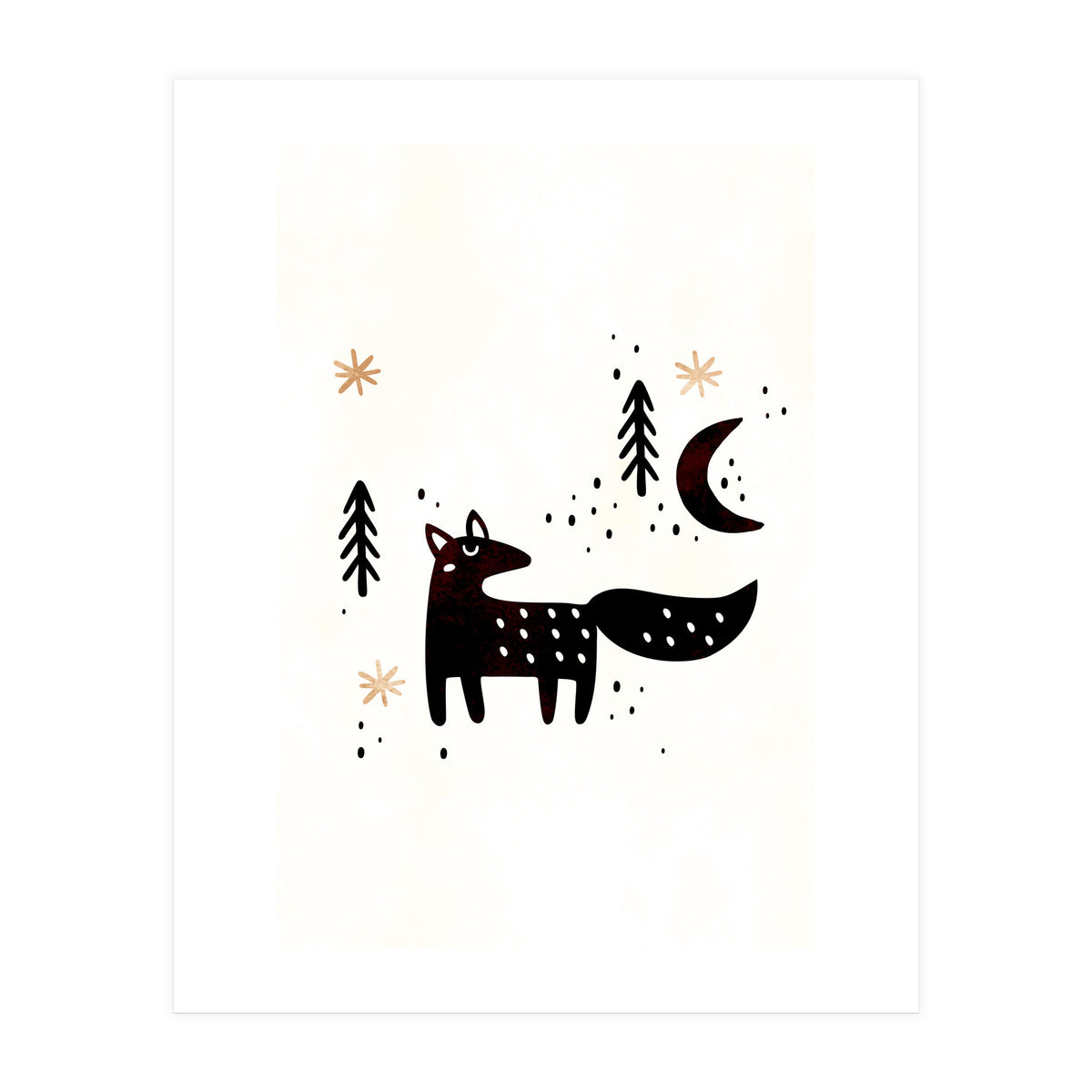 Little Winter Fox (Print Only)