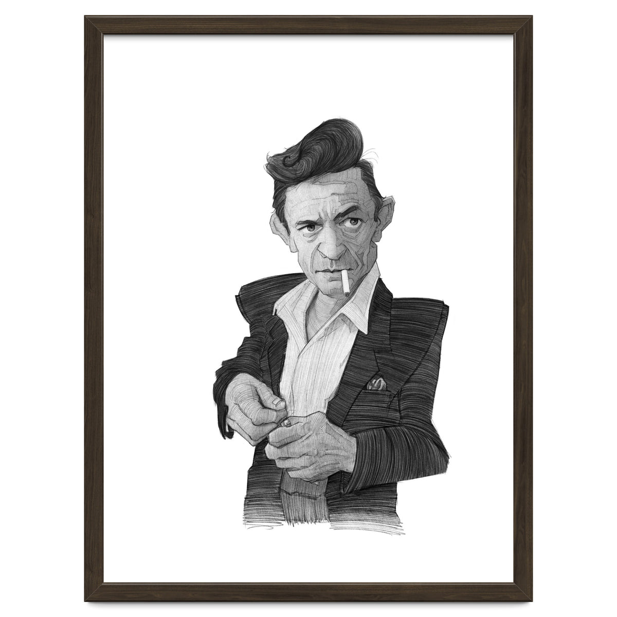 Johnny Cash Portrait