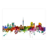 Auckland New Zealand Skyline (Print Only) thumbnail