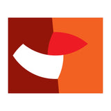 Geometric Shapes No. 66 - orange & reds (Print Only) thumbnail